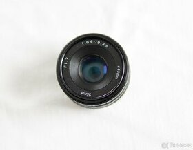 Manuální objektiv 35mm/f1.7, Sony E + CPL filtr - 1