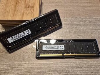 Paměti do PC DDR3 8GB 1600Mhz černé nové