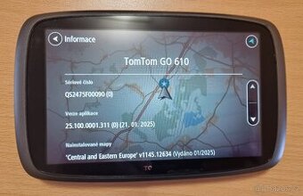 Automobilová navgace TomTom 610 nejnovější mapy