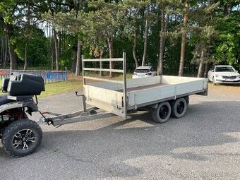 ✅Bržděný přívěs Anssems 2000 kg, 178x335cm, nová STk✅