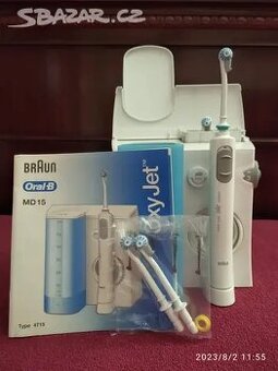 Ústní sprcha Braun Oral-B OxyJet MD 15, bílá. - 1