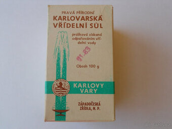 Karlovarská vřídelní sůl 1983