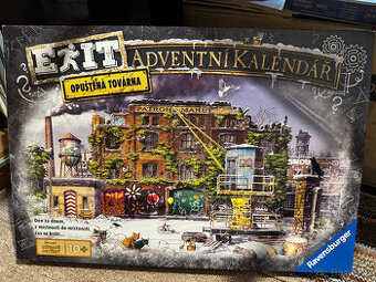 Úniková hra: Ravensburger EXIT Továrna (adventní kalendář)