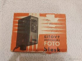 Síťový elektronicky Foto blesk Mechanika