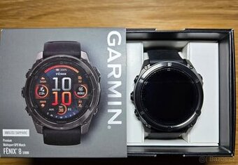 GARMIN Fenix 8 51 mm AMOLED Sapphire Carbon Grey