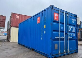 Lodní kontejner 20’ modrý - bez dopravy - Česká Třebová