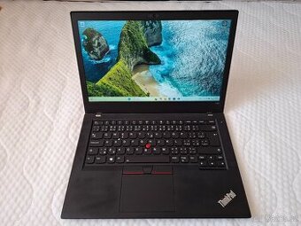 Lenovo ThinkPad T480 s dotykovou obrazovkou.
