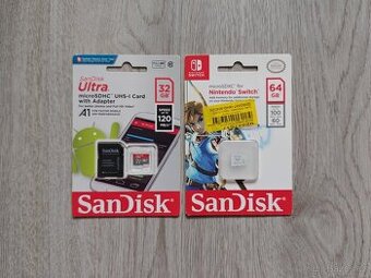 Micro SD karta - nové, nepoužité v obalu
