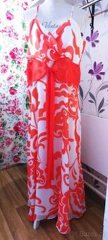 KRÁSNÉ NOVÉ LETNÍ MAXI ŠATY - MARKS&SPENCER - vel. 50