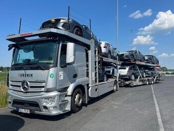Řidič C+E – autopřepravník Mercedes, 80 tis., nástup ihned