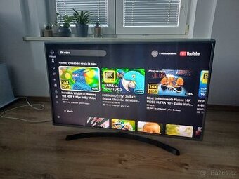 4K Smart 43" LG 43UJ701V-úhlopříčka 108cm