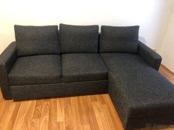 Rezervace - Rozkládací sedačka s úložným prostorem