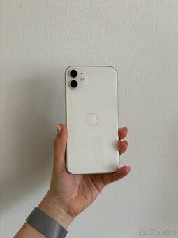 iPhone 11 128GB bílá – nová baterie, kryty, Brno