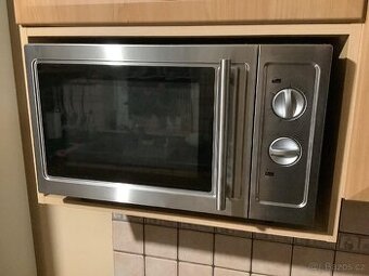 Mora mikrovlnná trouba nerez, vestavná + rámeček