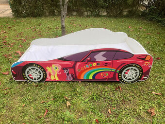 Dětská postel Rainbow 80x160cm s roštem a matrací