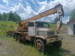 Prodám Autojeřáb Praga V3S AD 80