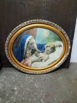 OBRAZ MARIE S JEŽÍŠKEM