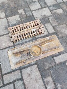 Litinový rošt, deska