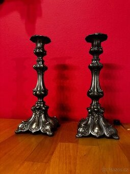 Starožitný svícen - pár