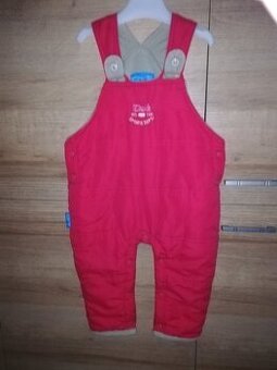 Oteplováky s laclem vel.80