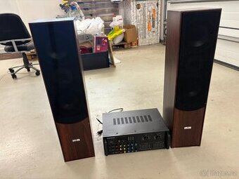 Auna L766 3cestné basreflex Hi-Fi reproduktory, pár,   Včetn
