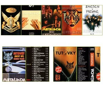 Metalinda MC pre zberatelov + iné CD, MC a DVD