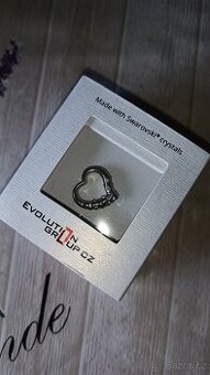 Přívěšek srdce s krystaly Swarovski
