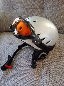 lyžařská helma Can + brýle 59/60