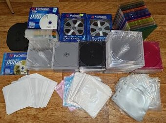 CD & DVD obaly a nosiče - NOVÉ
