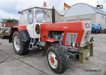 Fortschritt ZT 303 + bramborový kombajn.