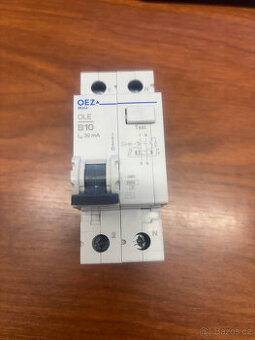 Proudový chránič 10A OLE-10B-1N-030AC