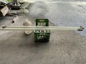 skleněné  potrubí