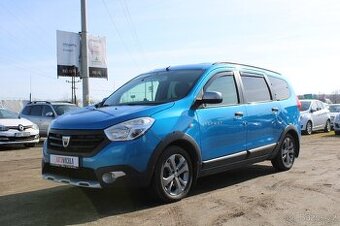 Dacia Lodgy, 1,2TCe 85KW, 7-MÍST, STEPWAY, ČR, r.v. 2016