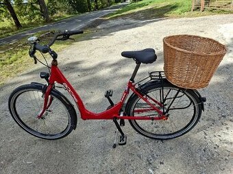 Dámské jízdní kolo se sníženým nástupem