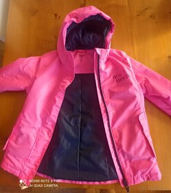 Dívčí zimní bundy