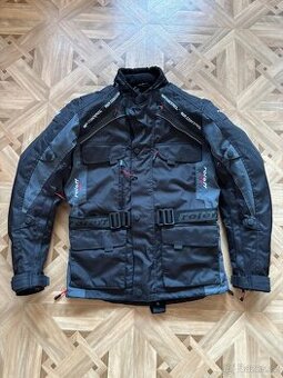 Bunda na motorku Roleff Liverpool černo-šedá