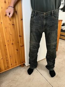 Moto kalhoty- džíny s kevral vložkou - 1