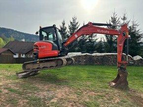 Kubota U55 minibagr 5.5 Tuny + 2x lžíce klima