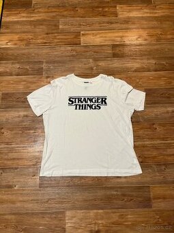 Stranger things bilé tričko - 1