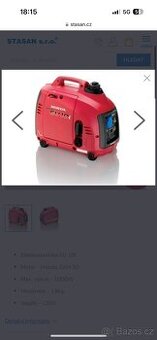 Elektrocentrála EU 10i - Honda
