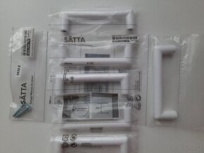 Úchytka Ikea Sätta, bílá, 6 ks