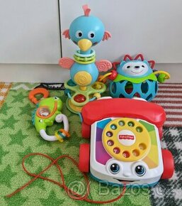 Hračky pro nejmenší, telefon, chrastítko