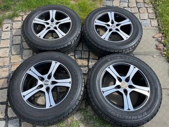 4x alu disky 5x118 R16, letní pneu 90% C