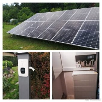 Montáž fotovoltaických panelů a dalších komponent FVE