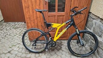 Prodám celoodpružené kolo Merida v dobrém stavu