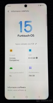 Mobilní telefon VIVO y28, 8+8GB/256GB, jako NOVÝ