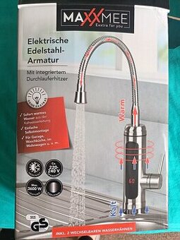 Nová Dřezová baterie s elektrickým ohřevem