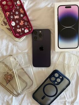 Apple iPhone 14 Pro TEMNĚ FIALOVÝ