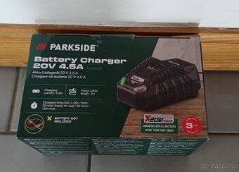 Nabíječka Parkside X20V 4,5A Nerozbalená
