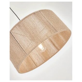 Designové jutové stropní stínidlo(lustr) Kave Home Crista